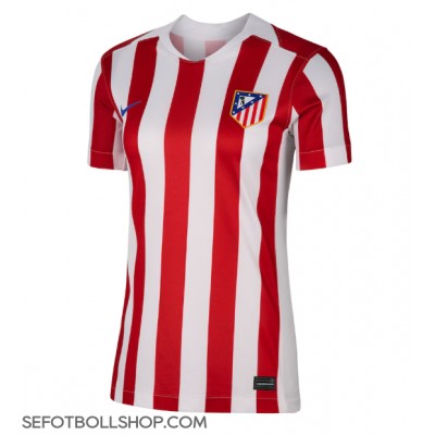 Billiga Atletico Madrid Johnny Cardoso #5 Hemma fotbollskläder Dam 2025-26 Kortärmad Billiga Atletico Madrid Johnny Cardoso #5 Hemma fotbollskläder Dam 2025-26 Kortärmad